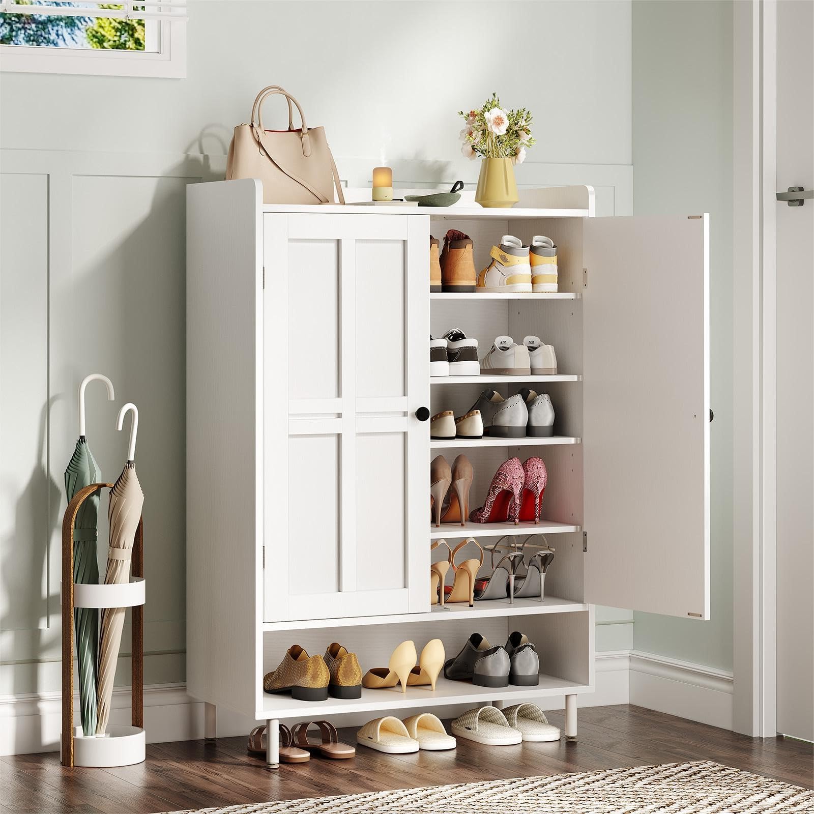 Cabinet Hinge Overlay - Meuble de rangement à chaussures à