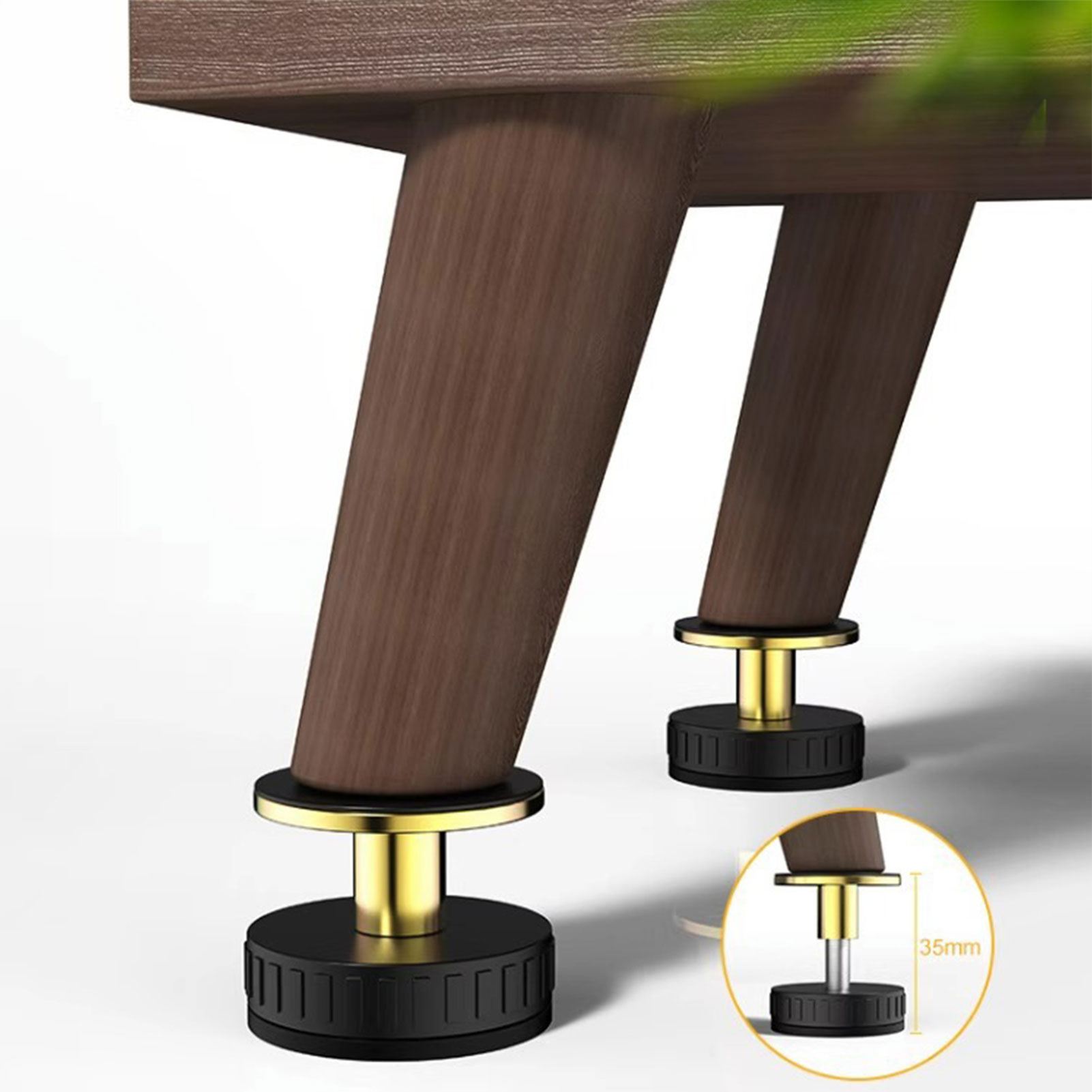 Cabinet Hinge Overlay - Support de jambe de meuble réglable,