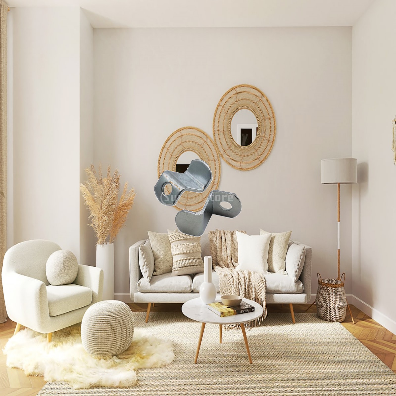 Furniture Hardware Types - Support d'angle en acier de type