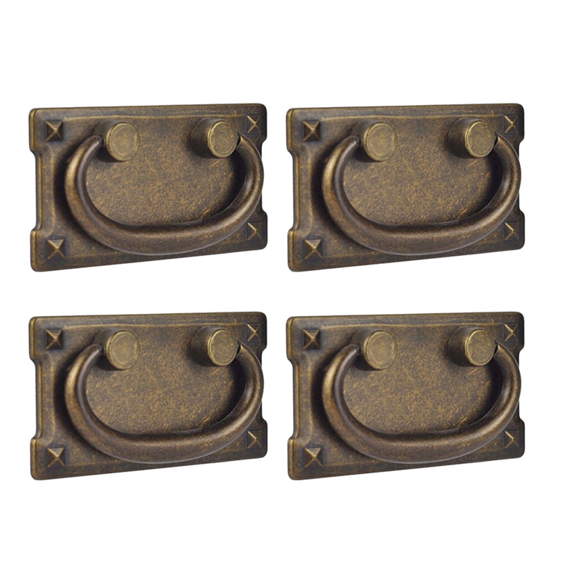 Furniture Hardware Factory - Poignées de tiroir en Bronze Antique