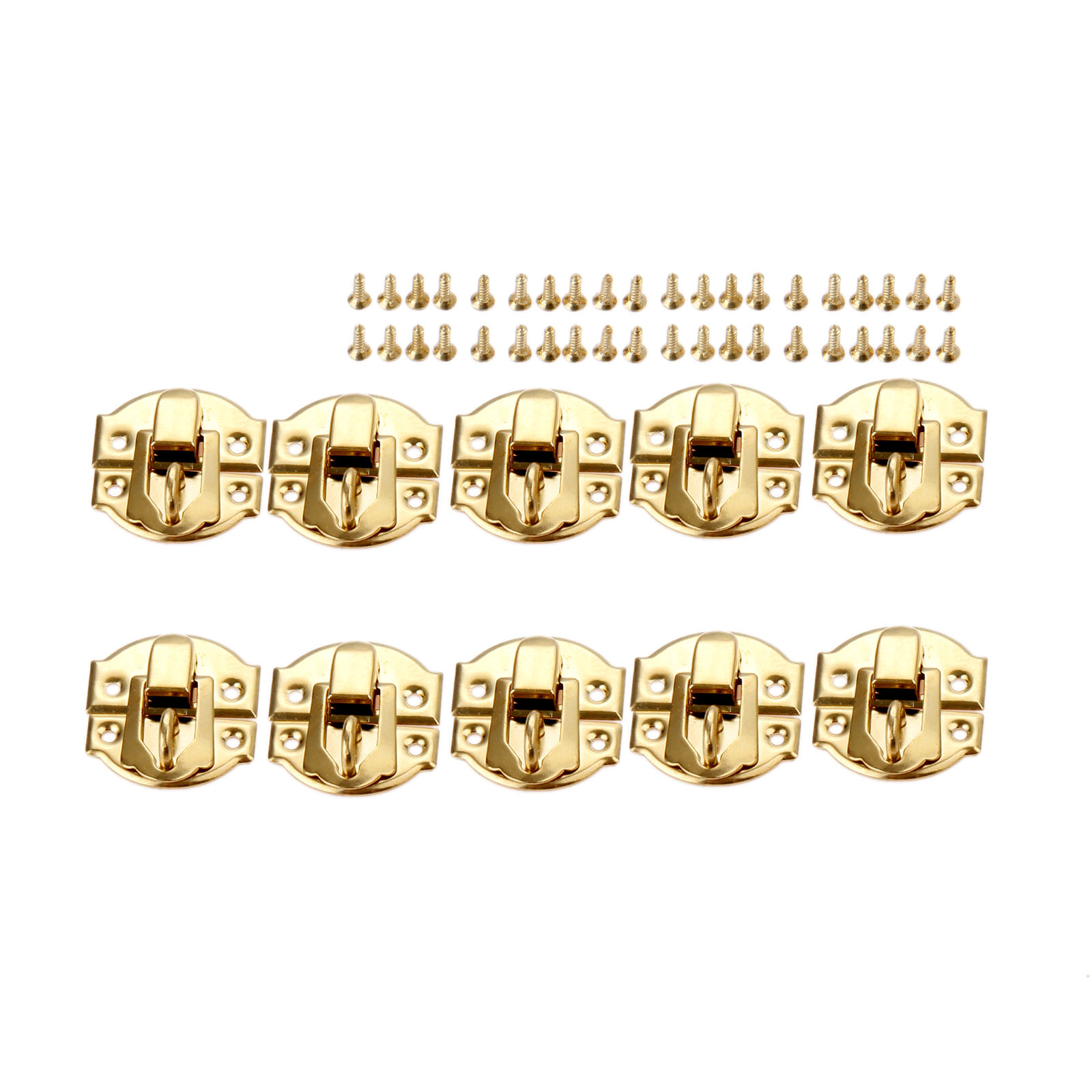 Furniture Hardware Screws - Fermoirs de verrouillage de boîte dorée