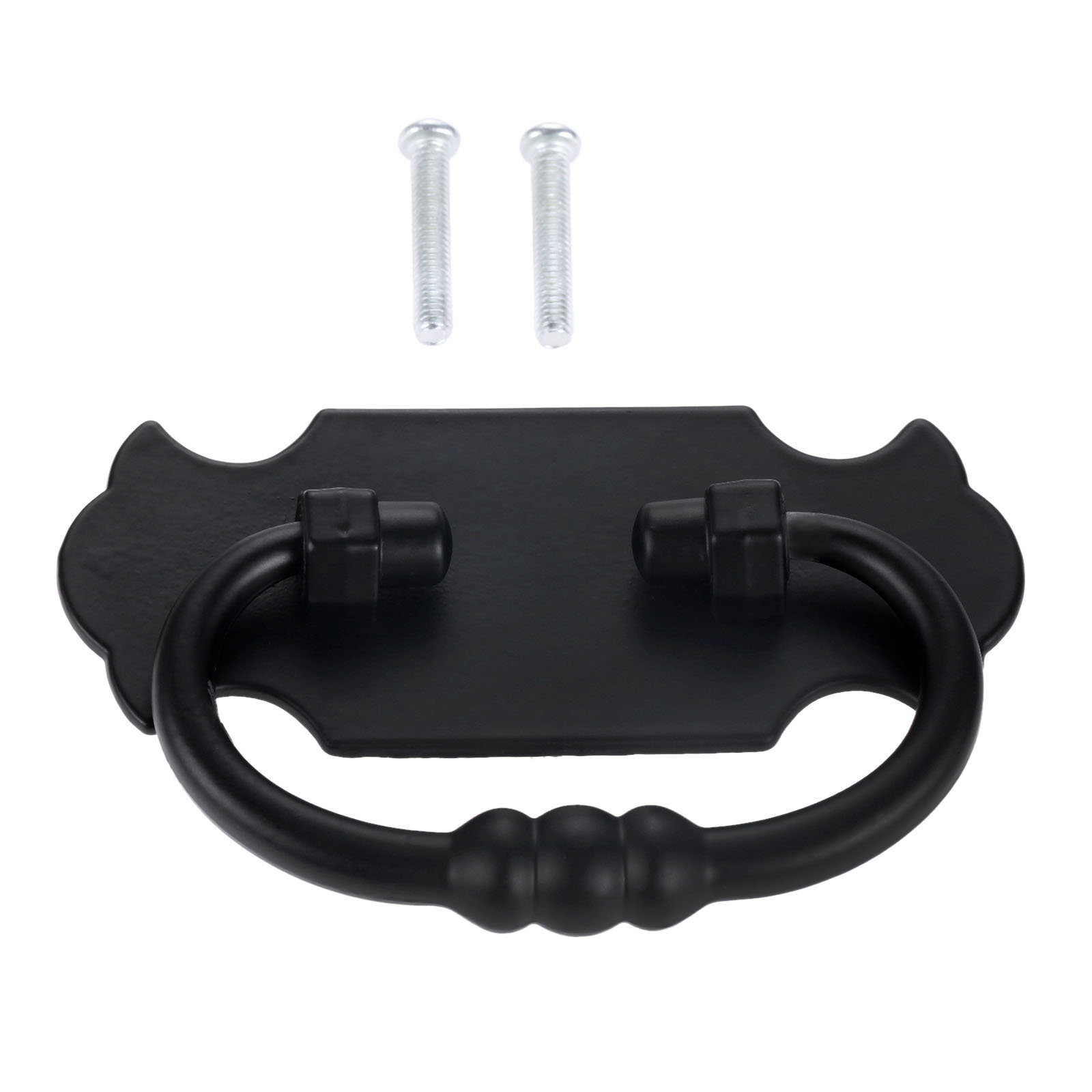 Vintage Furniture Hardware Pulls - Poignée noire en alliage de Zinc