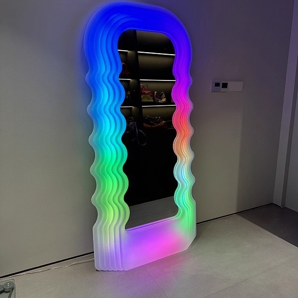 Furniture Hardware Stores - Miroir pleine longueur Ins Wave moderne