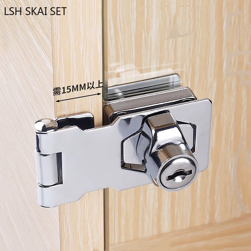 Serrure de porte en verre sans - Furniture Hardware Stores avis et prix