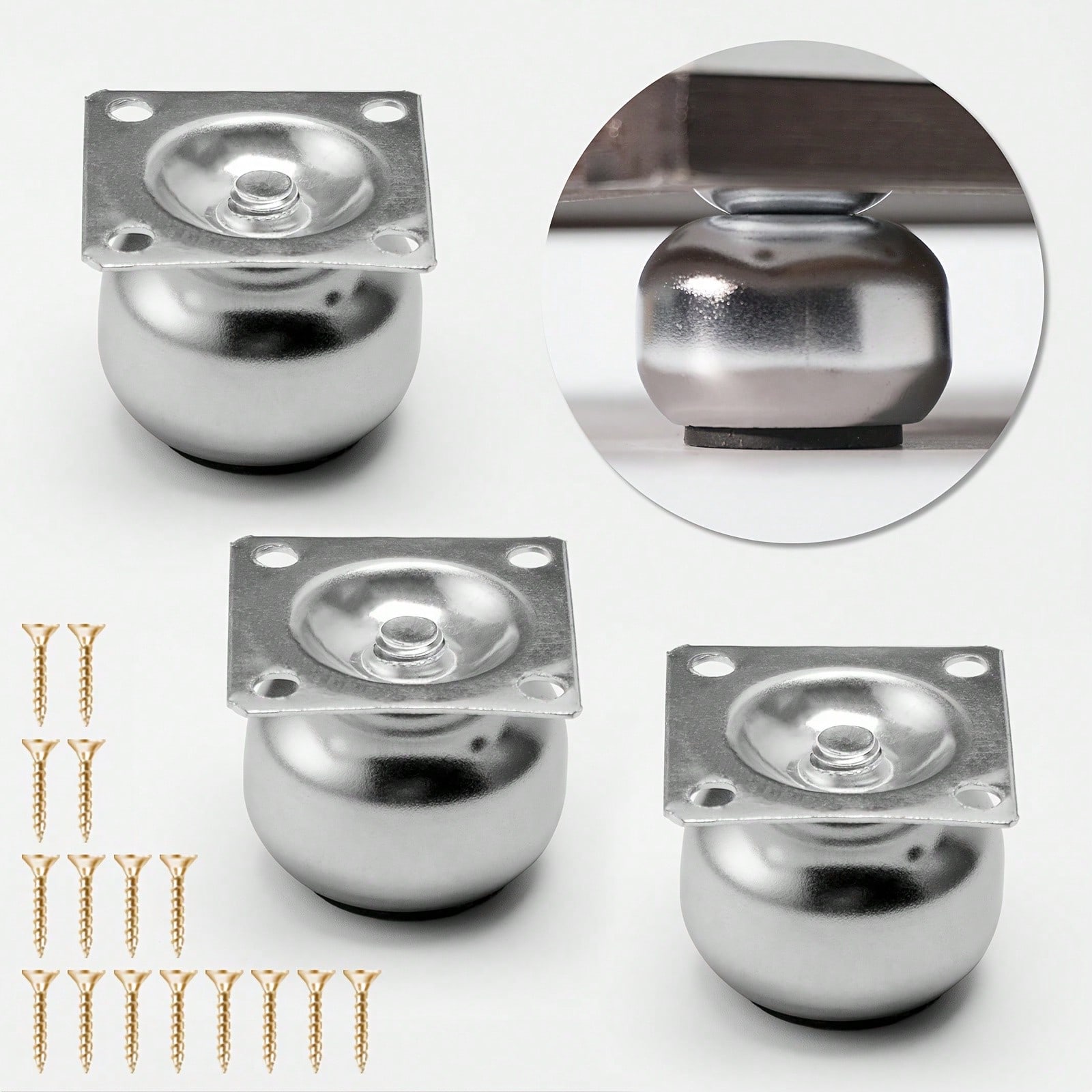 [4 pièces de pieds de meubles  - Cabinet Hinge Overlay avis et prix