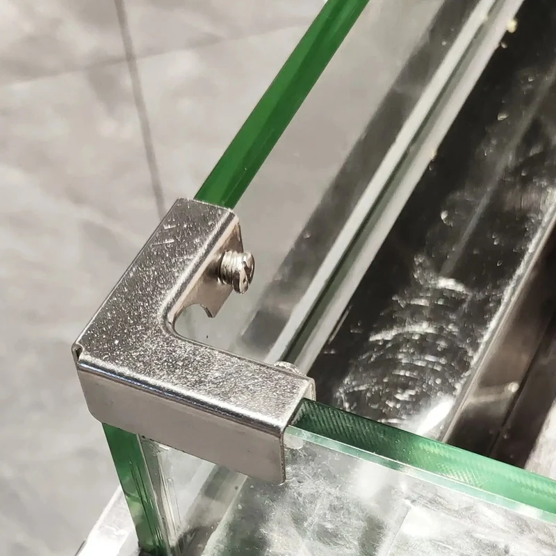 Clip de fixation de verre de t - Furniture Hardware Types avis et prix