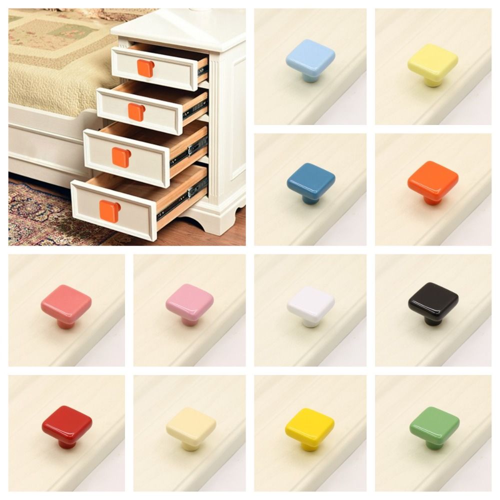 Bouton en céramique coloré à t - Furniture Hardware Factory avis et prix