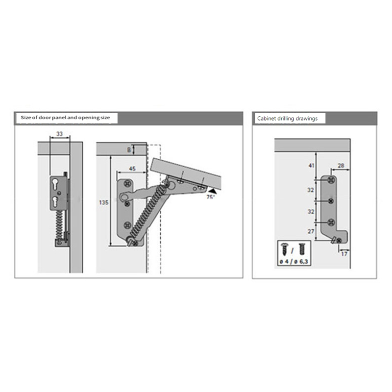 Charnière à ressort pliante po - Cabinet Hinge Overlay avis et prix