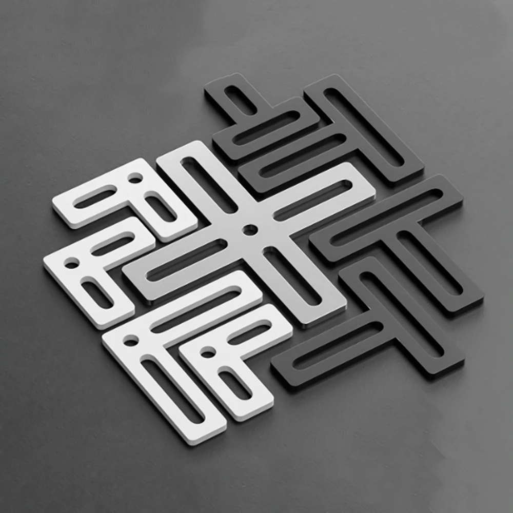 Support d'angle mural en acier - Furniture Hardware Types avis et prix