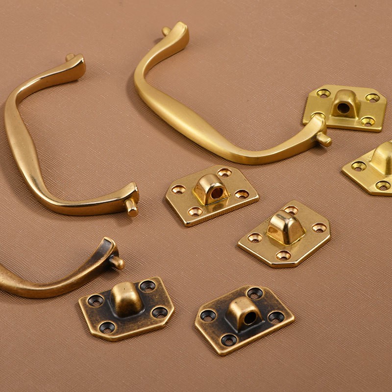 Poignée de porte en laiton mas - Vintage Furniture Hardware Pulls avis et prix