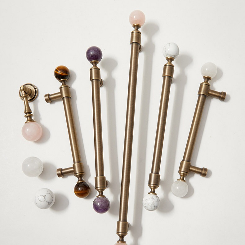 Poignées de meuble en laiton v - Vintage Furniture Hardware Pulls avis et prix
