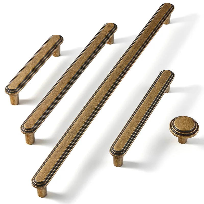 Poignées rétro en laiton Antiq - Vintage Furniture Hardware Pulls avis et prix