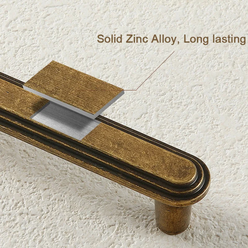 Poignées rétro en laiton Antiq - Vintage Furniture Hardware Pulls avis et prix