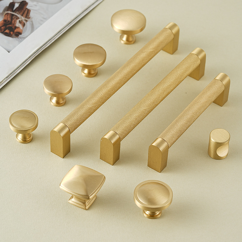 Poignée en laiton roulé haut d - Furniture Hardware High End avis et prix