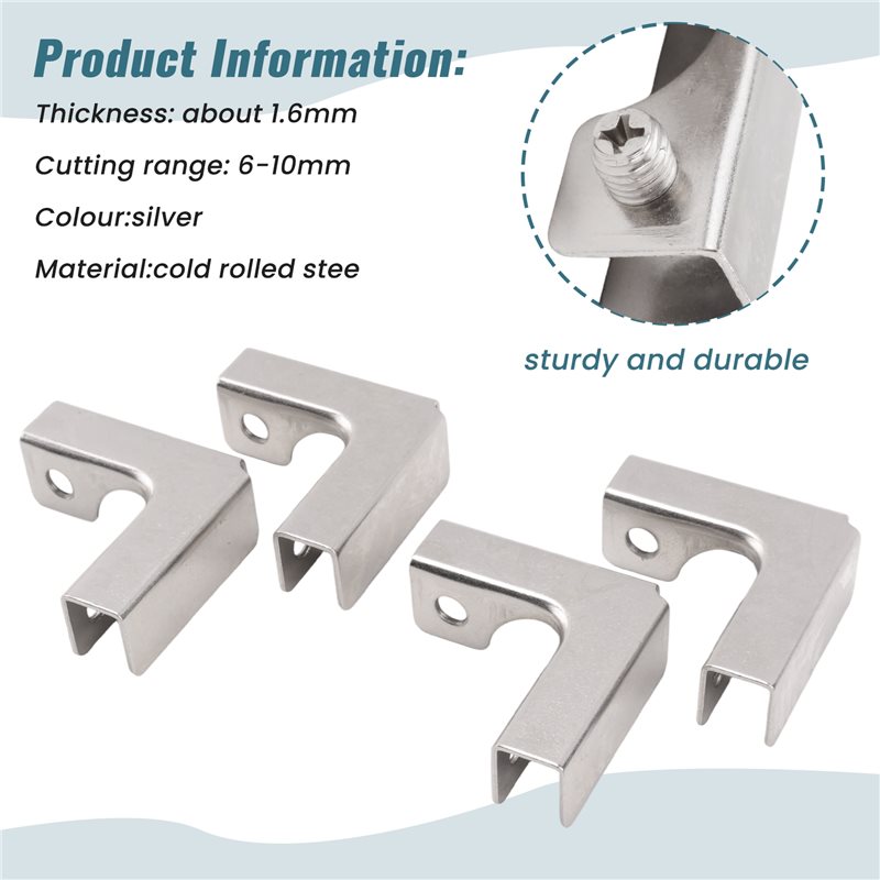 Clip de fixation en verre de T - Furniture Hardware Types avis et prix