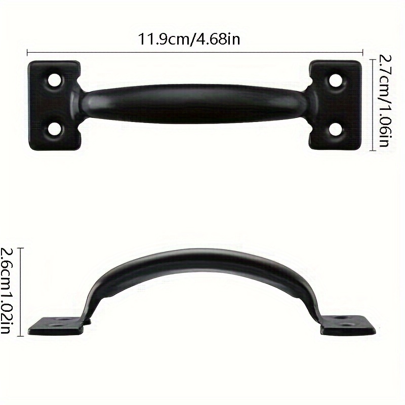 2 poignées en fer DIY avec vis - Furniture Hardware Screws avis et prix