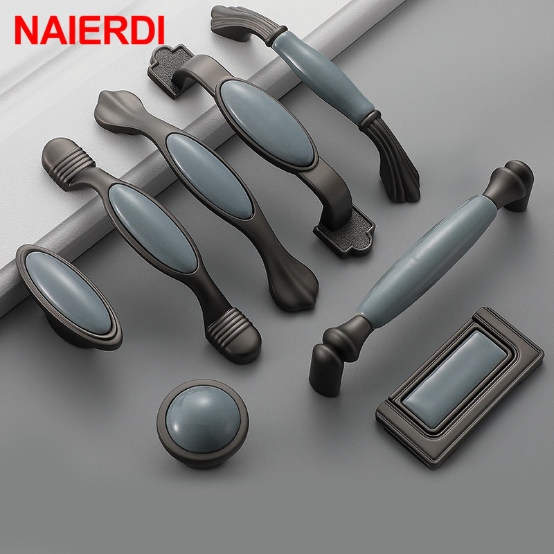 NAIERDI boutons d'armoire en c - Vintage Furniture Hardware Pulls avis et prix