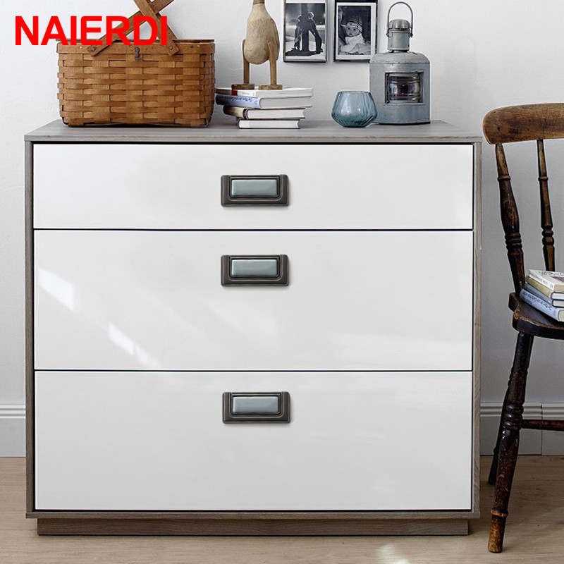 NAIERDI boutons d'armoire en c - Vintage Furniture Hardware Pulls avis et prix