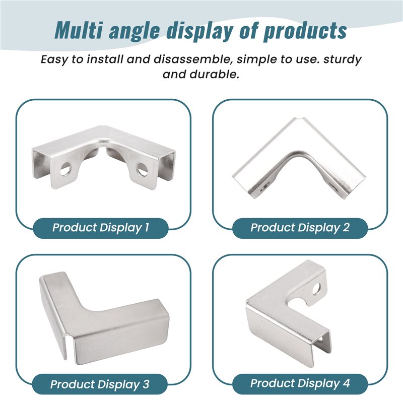 ABUI-4Pcs Clip de fixation de  - Furniture Hardware Types avis et prix